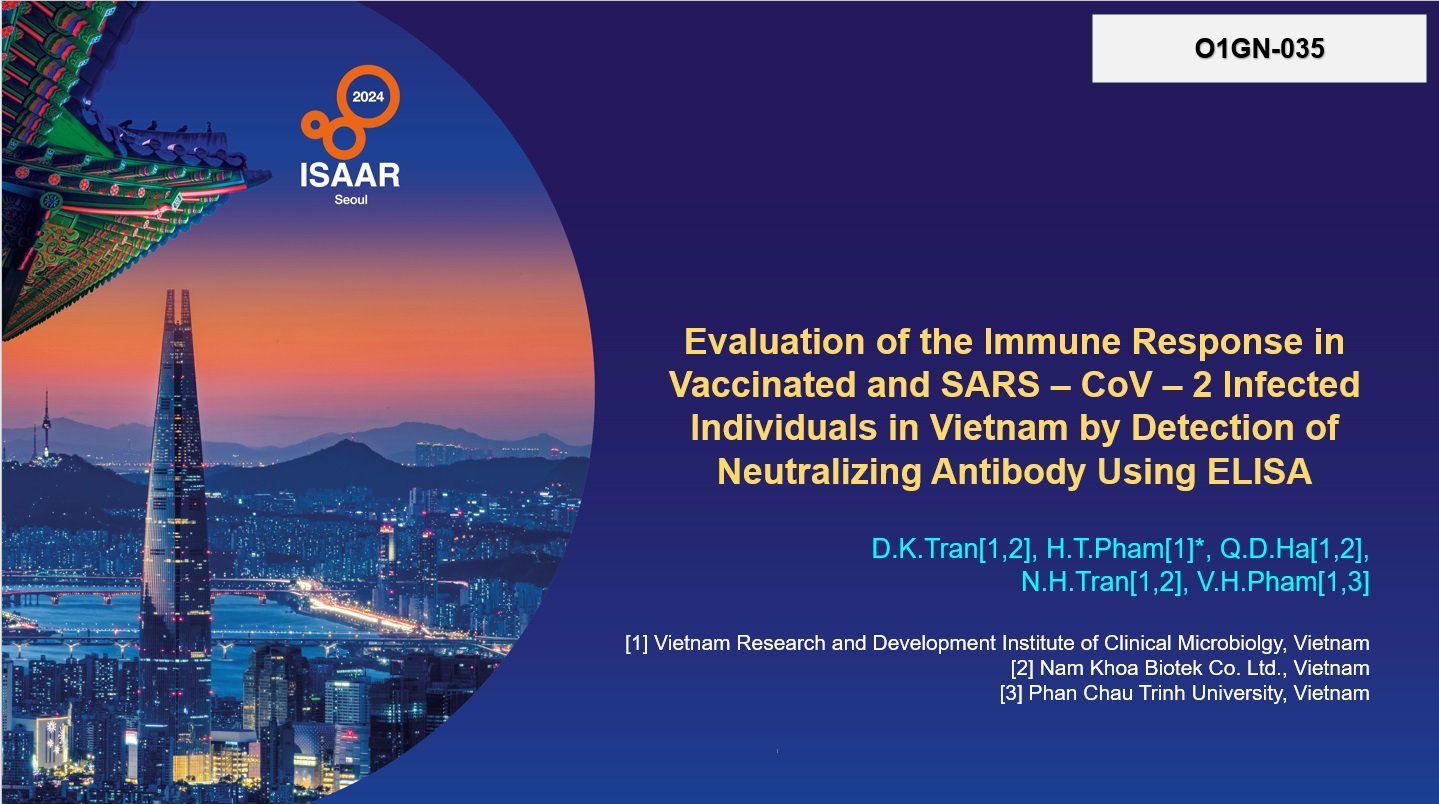 Evaluation of the Immune Response in Vaccinated and SARS – CoV – 2 Infected Individuals in Vietnam by Detection of Neutralizing Antibody Using ELISA